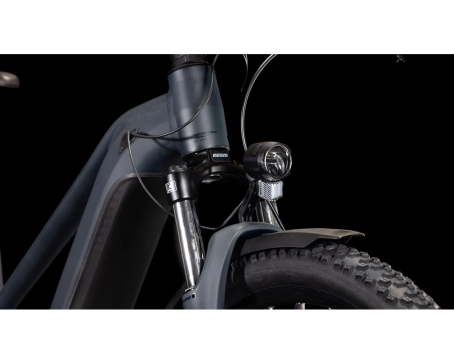 VTT électrique semi rigide Femme REACTION HYBRID PERFORMANCE 500 ALLROAD Noir