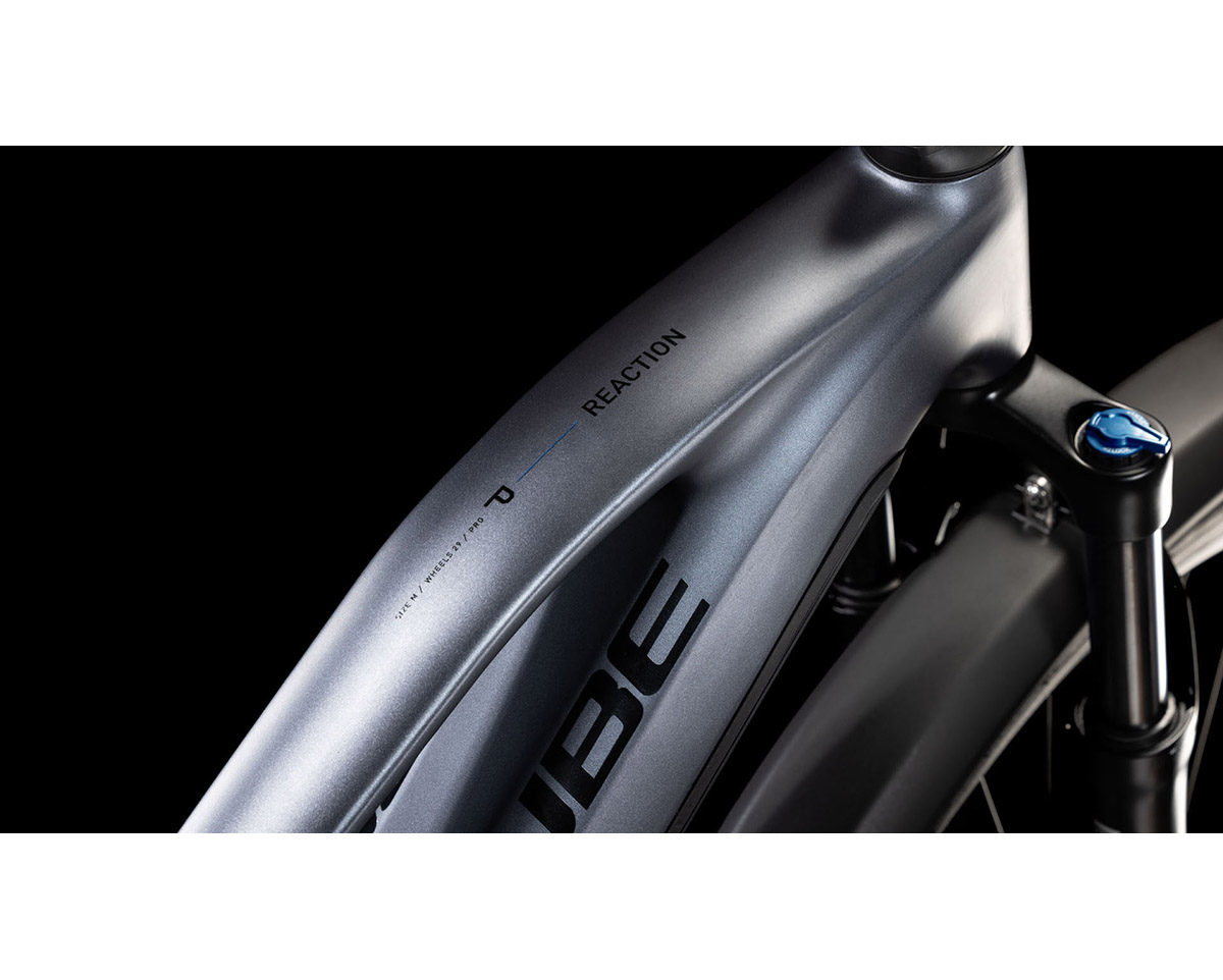 VTT électrique semi rigide Femme REACTION HYBRID PRO ALLROAD 800 Gris/Noir