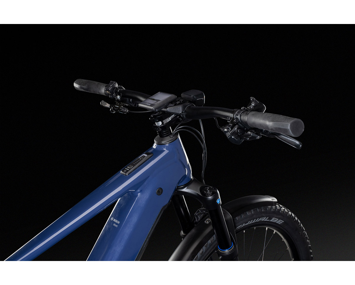 VTT électrique tout suspendu Unisexe E-EXPLORER FS 10.8 HIGH Bleu Nuit