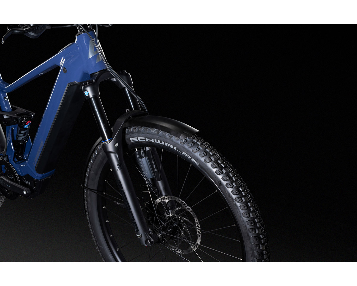 VTT électrique tout suspendu Unisexe E-EXPLORER FS 10.8 HIGH Bleu Nuit