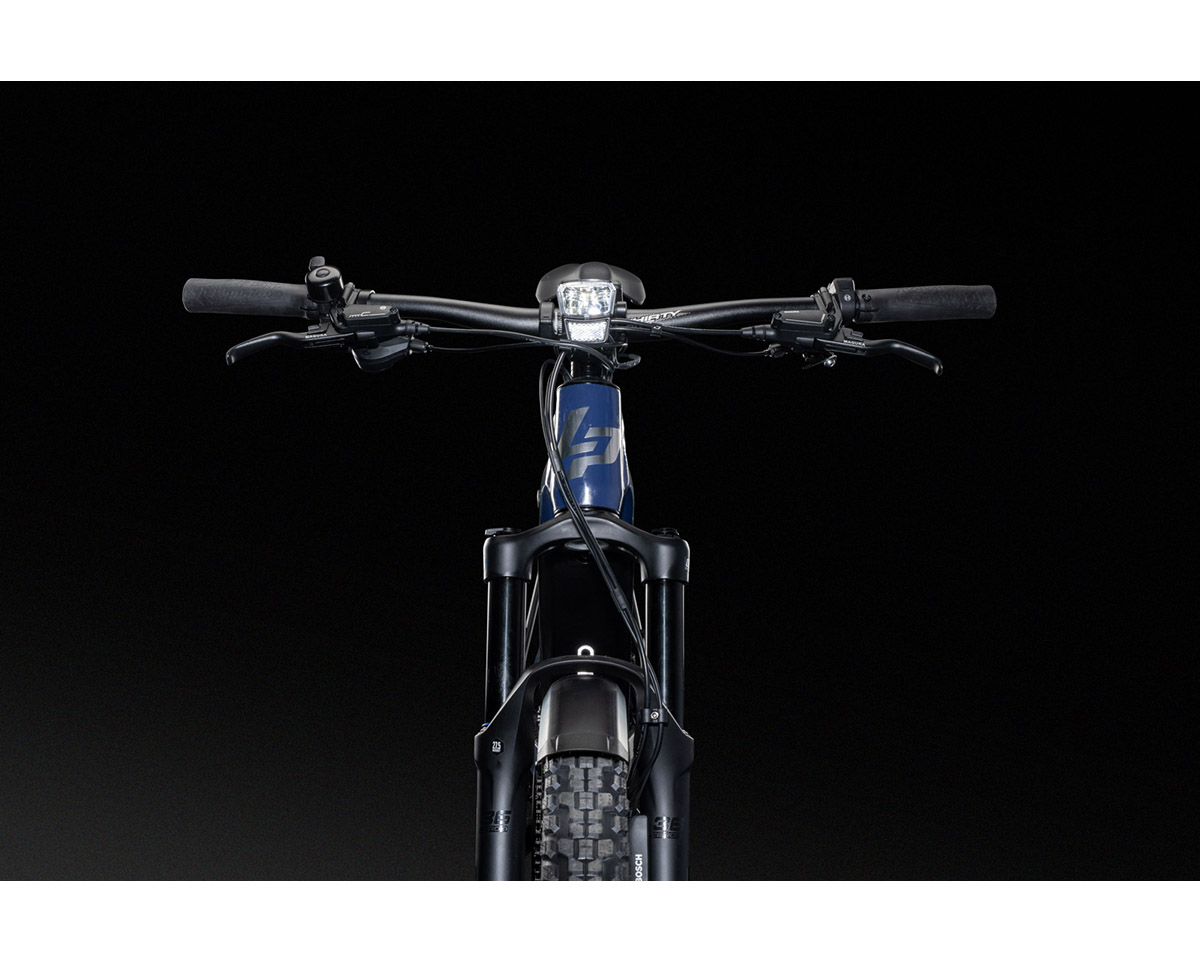 VTT électrique tout suspendu Unisexe E-EXPLORER FS 10.8 HIGH Bleu Nuit