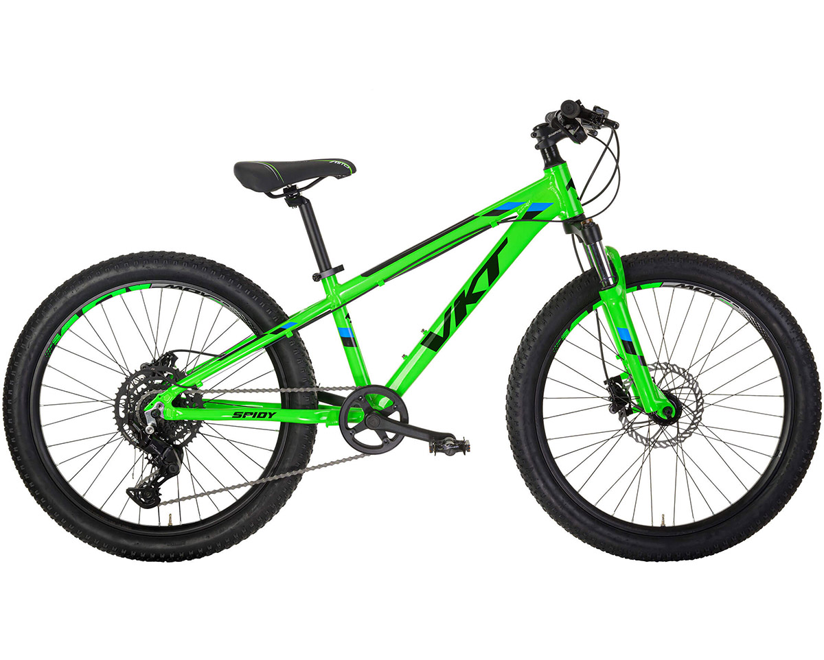 VTT semi rigide Enfant SPIDY 24 TY 1X7V Vert